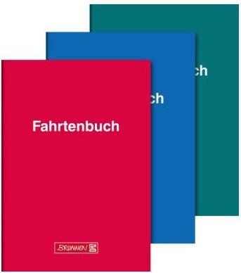 Produktbild Fahrtenbuch DIN A5 PKW farbig sortiert (freie Farbauswahl nicht möglich) 16 Bl. (16 x)