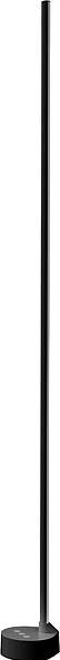 Immagine prodotto Luminea WLAN-LED-Steh-/Eck-Leuchte mit App, 12 Watt, schwarz (750 lm)