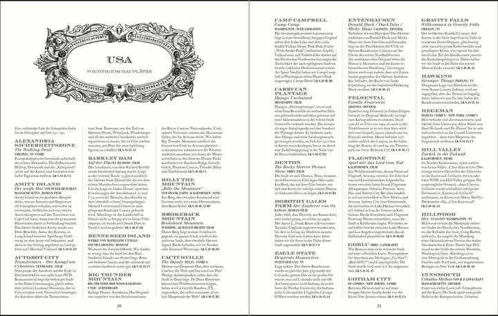 Nährwerte und Zutaten Atlas der imaginären Orte