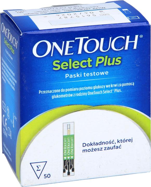 Produktbild Kohlpharma One Touch Select Plus Blutzucker Teststreifen, 50 St. Teststreifen (Teststreifen)
