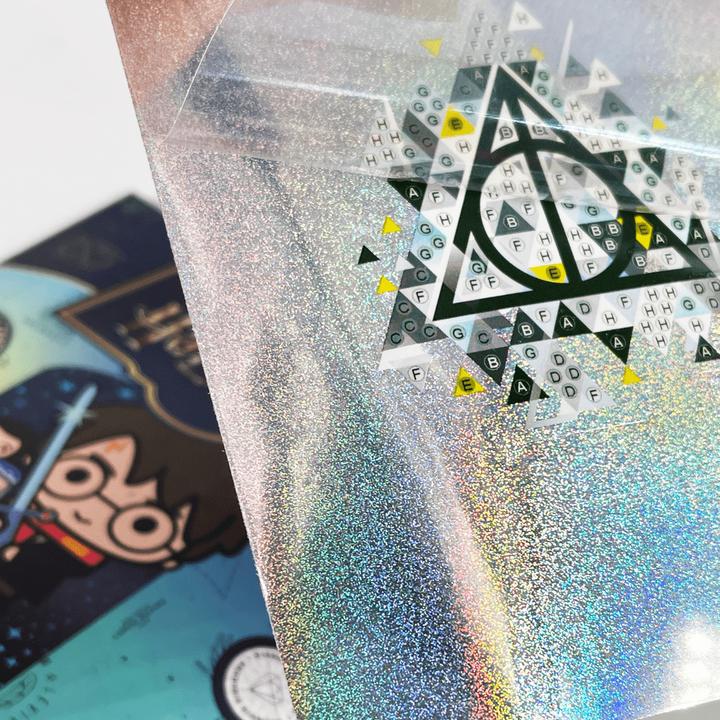 Actual product image Craft Buddy Harry Potter Crystal Art Sticker Pack