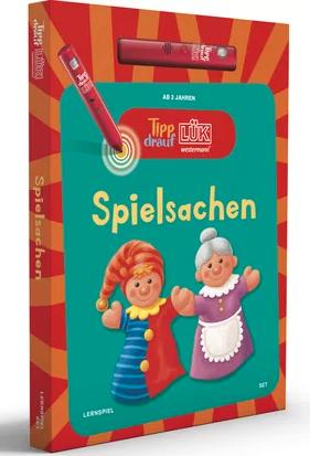 Produktbild Tipp-drauf Bilderbuch Spielsachen + Stift (Deutsch)