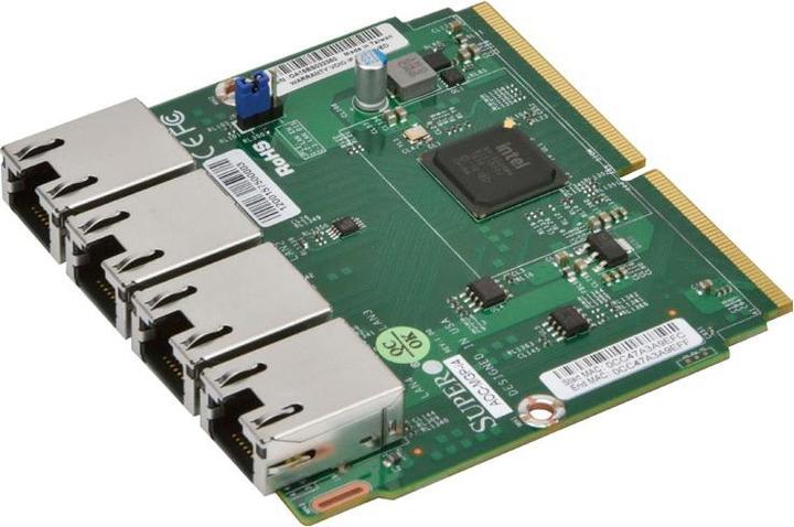 Supermicro Aoc-Mgp-I4m: Siom 4x 1gbe (RJ45)