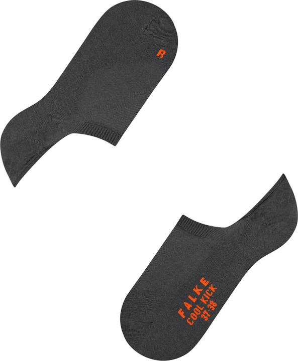 Produktbild Falke Cool Kick (3er Pack) Füsslinge, Farbe 3970 dark grey mel., Grösse 35-36 (Einzelpack, 35 - 36)