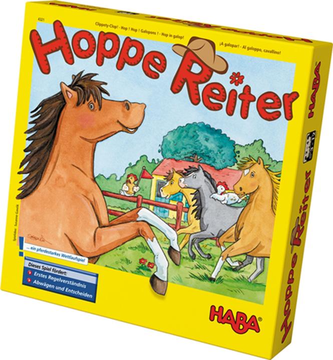 Produktbild Haba Hoppe Reiter (Niederländisch, Spanisch, Französisch, Italienisch, Englisch, Deutsch)