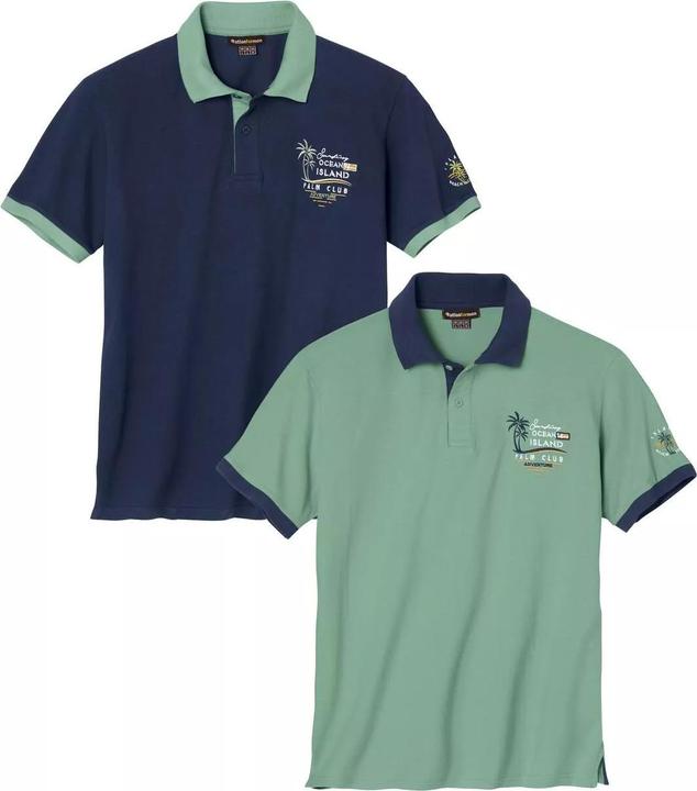 Produktbild Atlas For Men Poloshirt (2erPack) (XL)