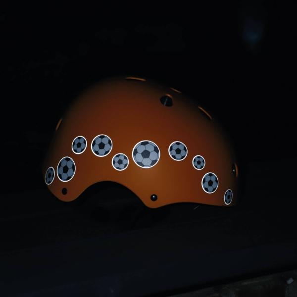 Actual product image Farbviereck Reflective Football Motifs Sticker / Stickers