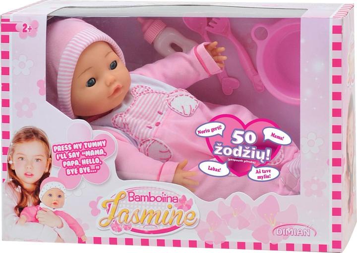 Komelon BAMBOLINA talking doll Jasmine (LT 50 words), BD358LT
