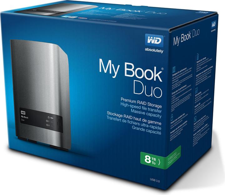 Actual product image WD MyBook Duo (8 TB)