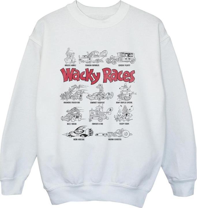 Universal Textiles Car Lineup Sweatshirt Jungen