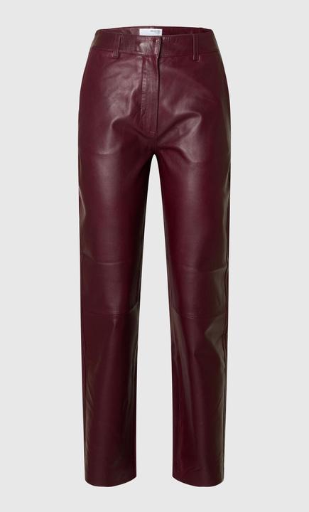 Produktbild Selected Femme Tapered Lederhose (42)