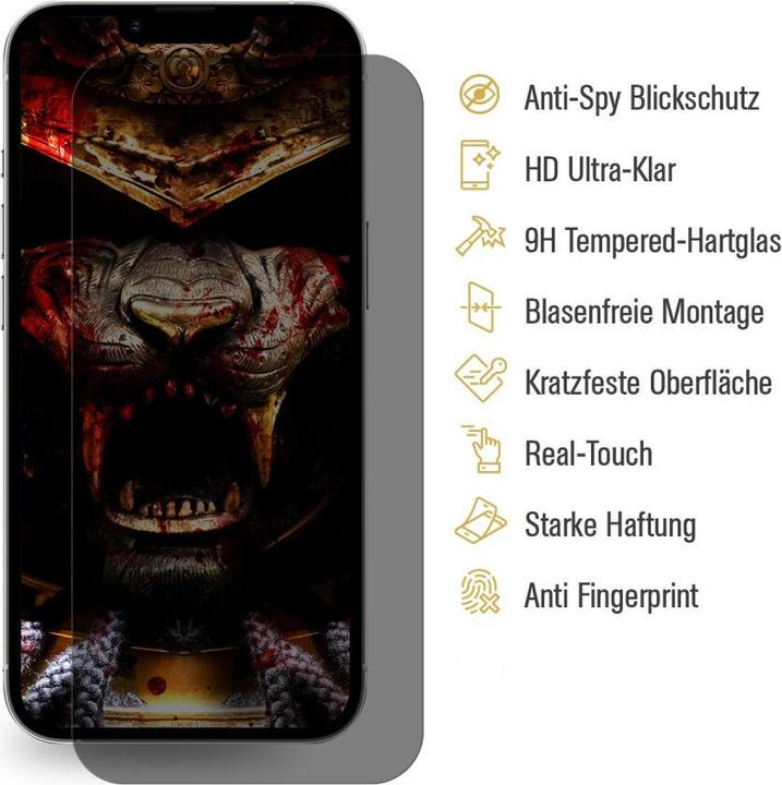 Produktbild Protectorking 1x Premium Displayschutzfolie 3D KLAR (1 Stück, Apple iPhone XS Max)