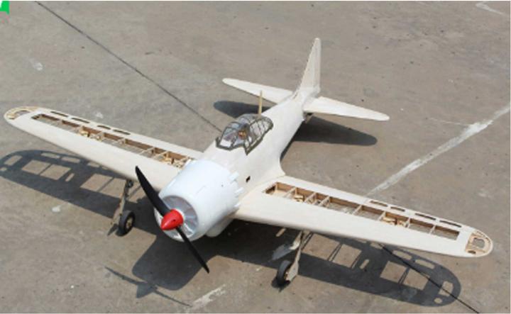 Produktbild Seagull Models a6m2 zero 67" master scale kit edition holzbausatz warbird (Segelflugzeug)