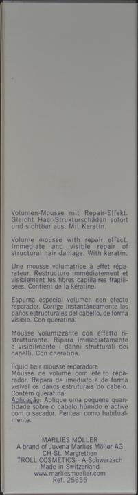 Produktbild Marlies Möller Liquid Hair, Repair Mousse (150 ml, Schaumfestiger)