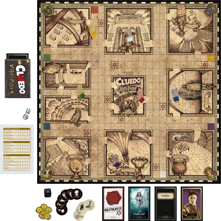 Productafbeelding Hasbro Gaming HP Cluedo Harry Potter (Duits)