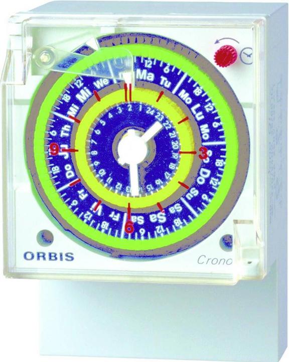 Produktbild Orbis Aufputz Zeitschaltuhr CRONO QRD 230 V