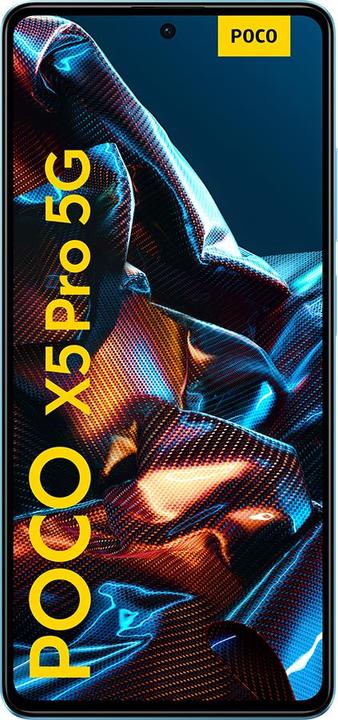 Immagine prodotto Xiaomi Poco X5 Pro 5G (256 GB, Blu, 6.67", Doppia SIM, 108 Mpx, 5G)