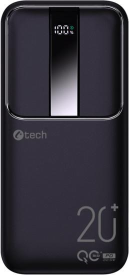 Produktbild C-Tech Powerbanka, Li-Pol,, USB-C/USB-A/micro USB (20000 mAh, 22.50 W)