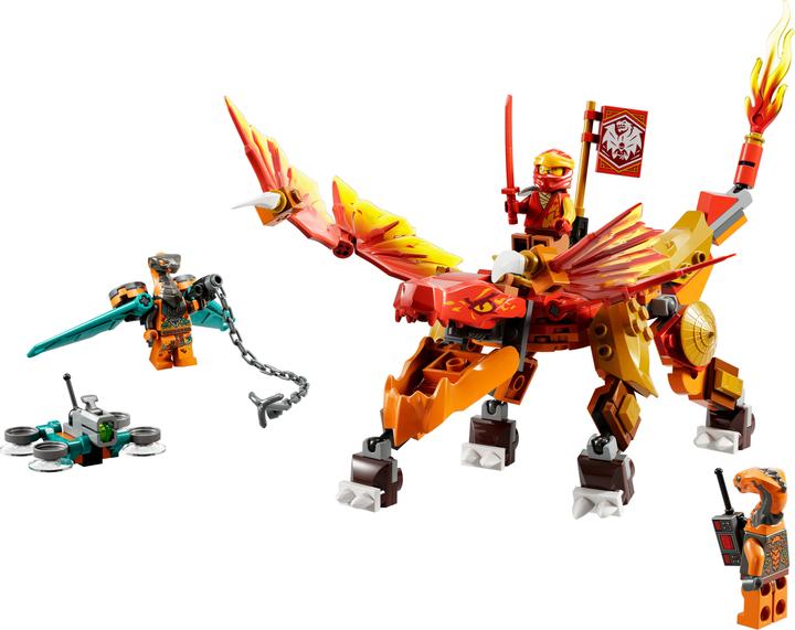 Actual product image LEGO Kai's Fire Dragon EVO (71762, LEGO Ninjago)