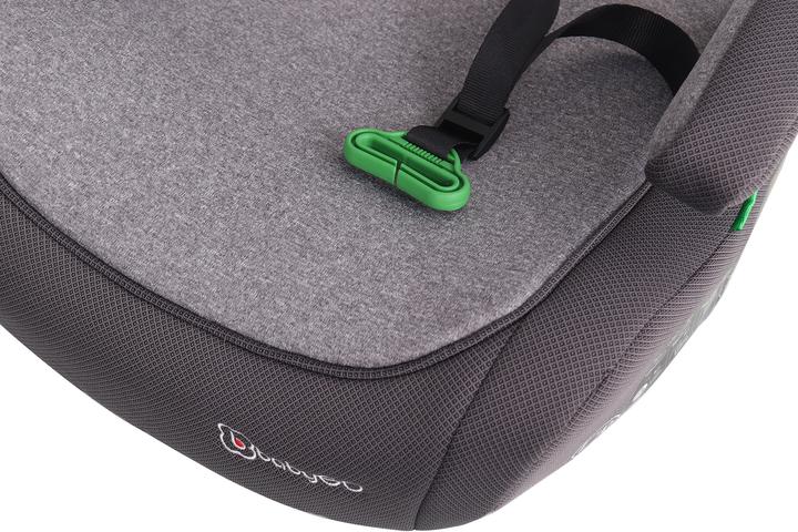 Produktbild BabyGo - Kinder-Sitzerhöhung - Bursa IV - hellgrau - Gruppe 2/3 (Kindersitzerhöhung, ECE R129/i-Size Norm)