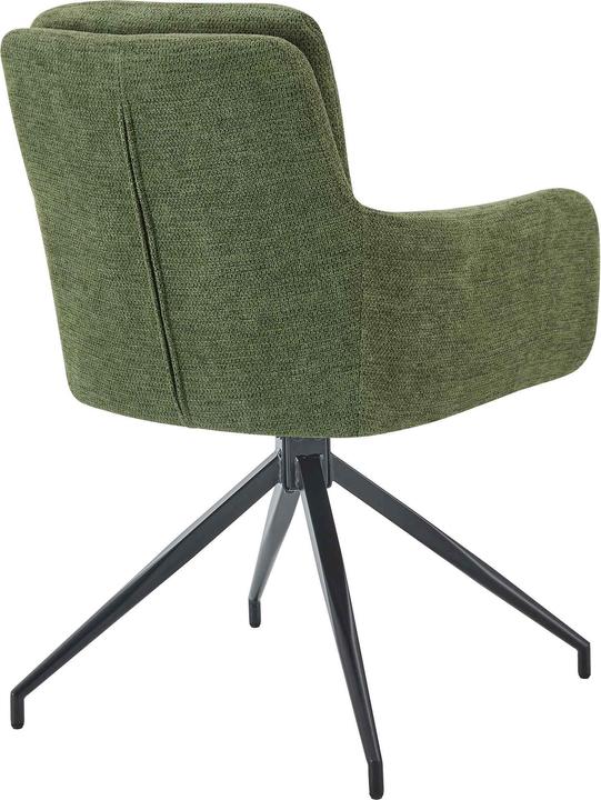 Actual product image CLP Pickett dining chair with 180 degree swivel function