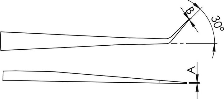 Actual product image Wetec Precision tweezers 775-SA-ESD