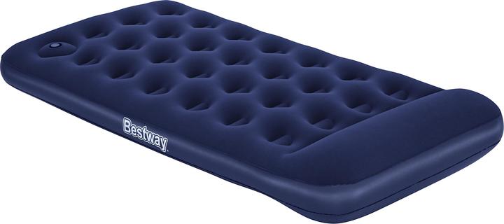 Image du produit Bestway Matelas gonflable 1 place avec pompe à pied intégrée 1,88 m x 99 cm x 28 cm