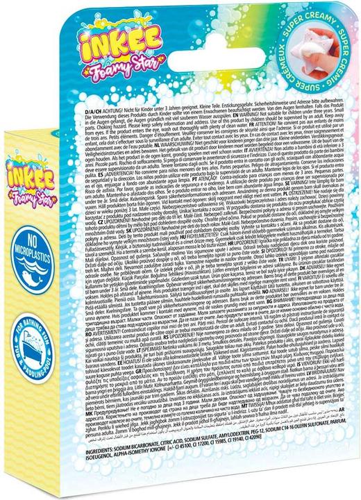 Actual product image Craze Inkee Foamy Star (Bath salts)
