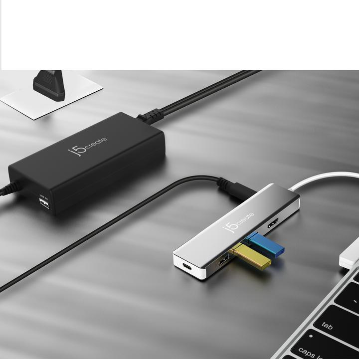 Actual product image j5Create JUP2290C Super Charger (100 W)