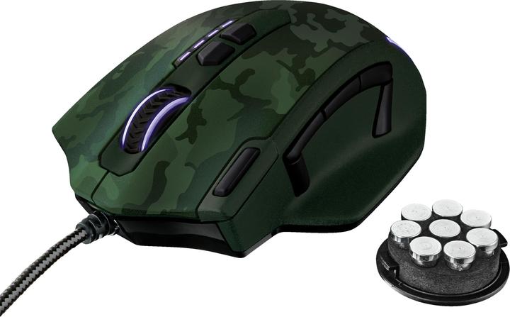 Produktbild Trust GXT 155C Gaming Maus-green camouflage (Kabelgebunden)