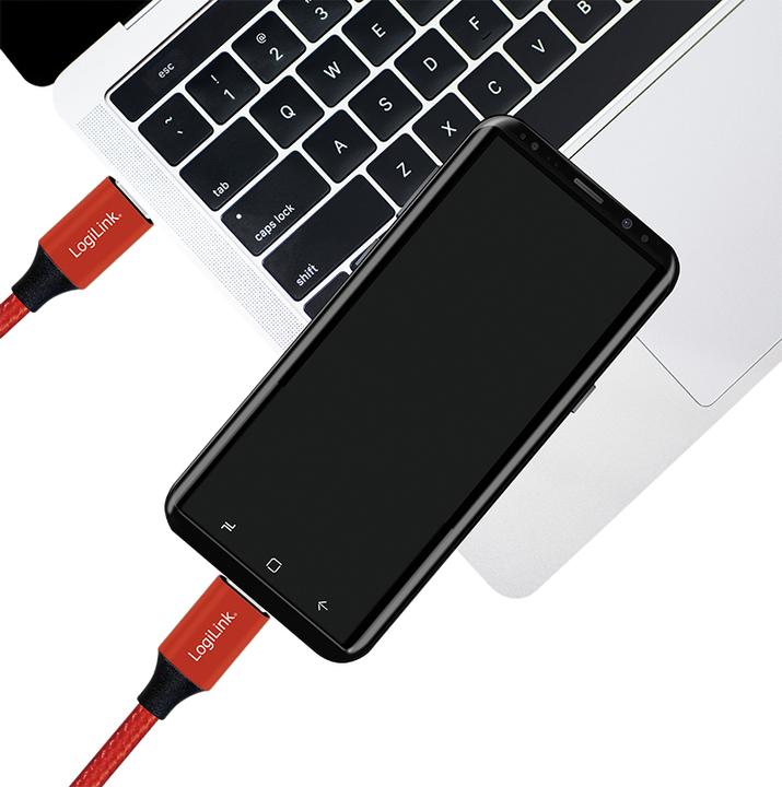 Actual product image LogiLink USB cables (0.30 m, USB 2.0, 5 W)