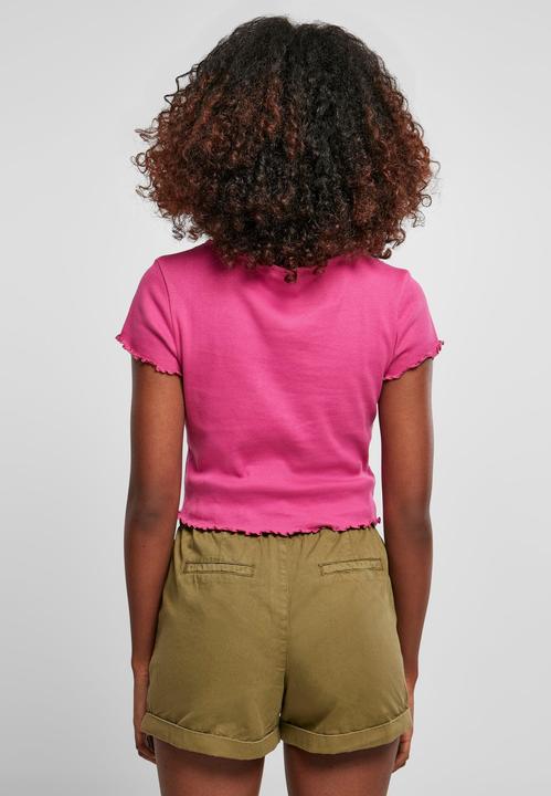 Image du produit Urban Classics Tee-shirt femme croisé à côtes - 12114 (4XL)