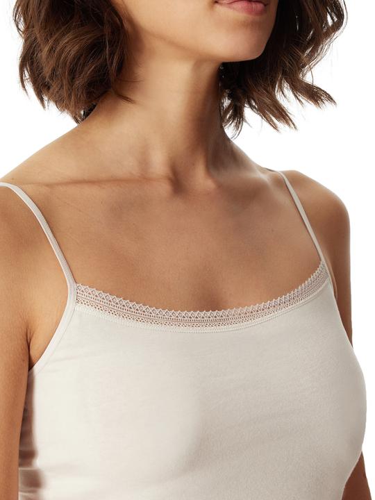Produktbild Schiesser 2er Pack Cotton Lace Spaghetti Top (48)