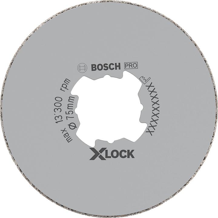 Actual product image Bosch Professional Zubehör PRO Core Cutter dry X-Lock, 75 x 35 mm (75 millimetres)