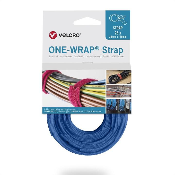 Image du produit Velcro brand Serre-câbles de marque professionnelle (Serre-câbles en plastique, 330 mm, 25 pcs)