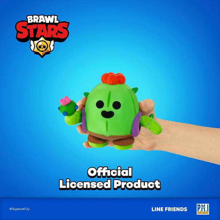 Produktbild Pmi Kids World BRAWL STARS S1 ACTION FIGURES 11cm - SPIKE