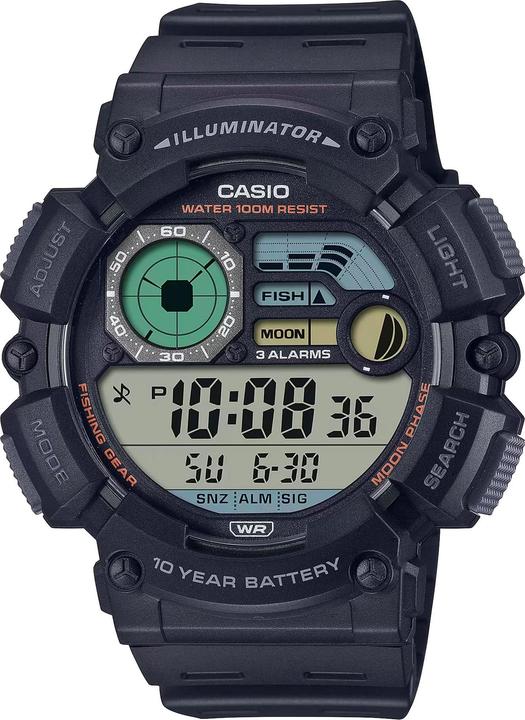 Casio WS-1500H-1AVEF (Chronograph, 50 mm)