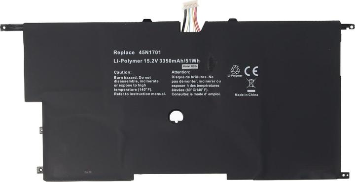 Actual product image AccuCell Battery Lenovo X1 Carbon Gen 3 20BS 2015 (3350 mAh)