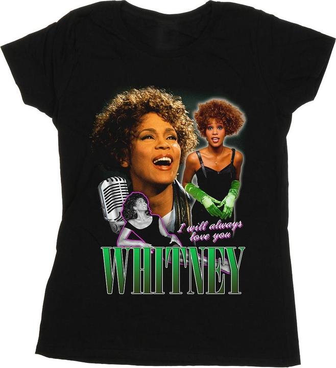 Whitney Houston I Will Always Love You Homage TShirt (XL)
