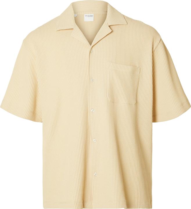 Selected Homme Waffelstruktur Kurzarmhemd