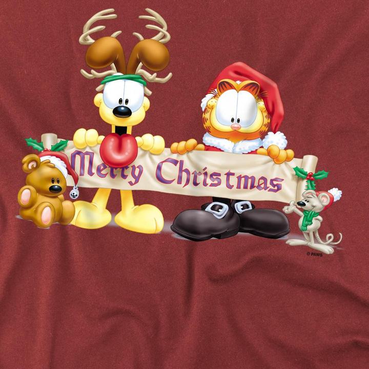 Produktbild Garfield TShirt weihnachtliches Design (S)