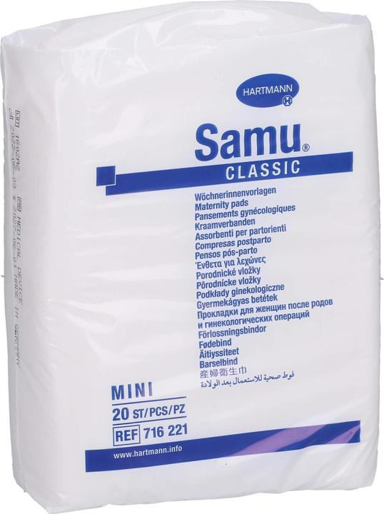 Produktbild Hartmann Samu Classic Mini Wöchnerinnenvorlagen, 20 St. Pants (20 x, Mini)