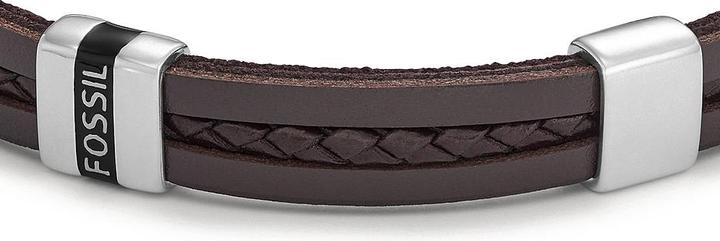 Produktbild Fossil Jewelry Armband (21.30 cm, Edelstahl, Leder)