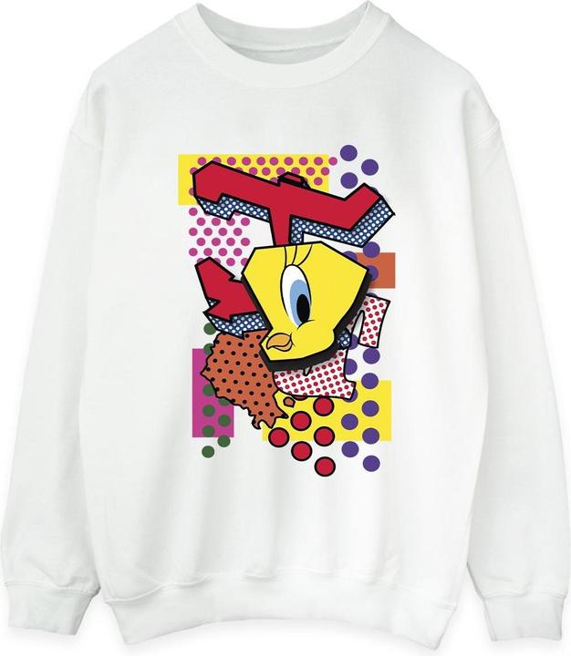 Looney Tunes Tweety Pop Art Sweatshirt (S)