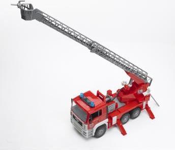 Produktbild Bruder Man Feuerwehr mit Drehleiter