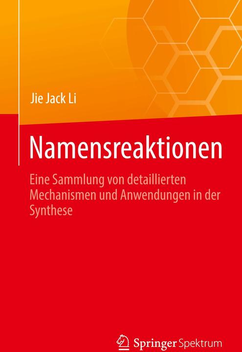 Actual product image Namensreaktionen (German, Jie Jack Li, 2024)