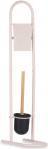 Actual product image Berilo bamboo metal toilet brush holder pink