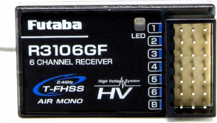 Image du produit Futaba Récepteur T6L Sport T-FHSS Mode2 et R3106GF