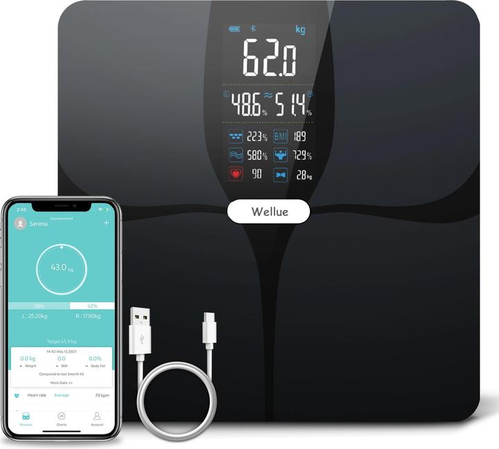 ViatomTech Lescale Mat (F6) Bluetooth Weight Scale