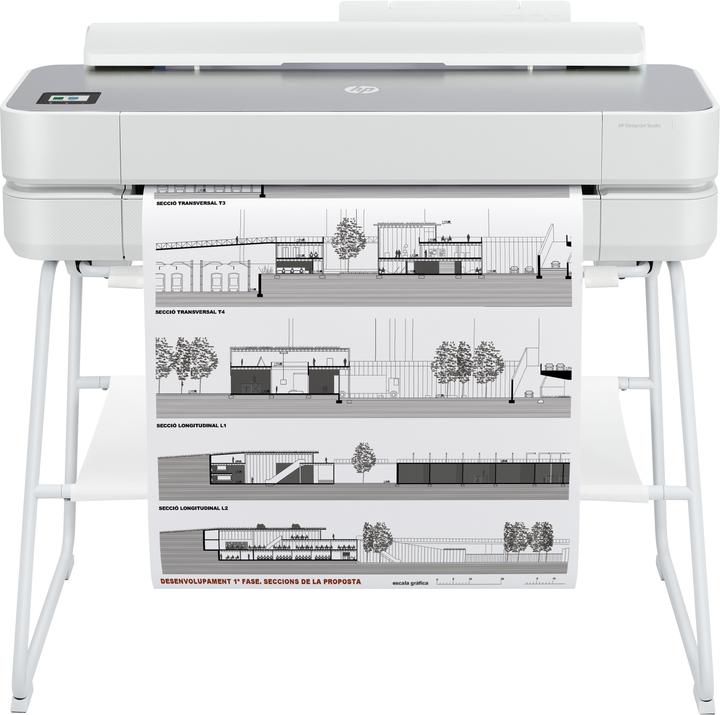 Actual product image HP DesignJet Studio Steel 24" large format printer (Ink, Black and white)